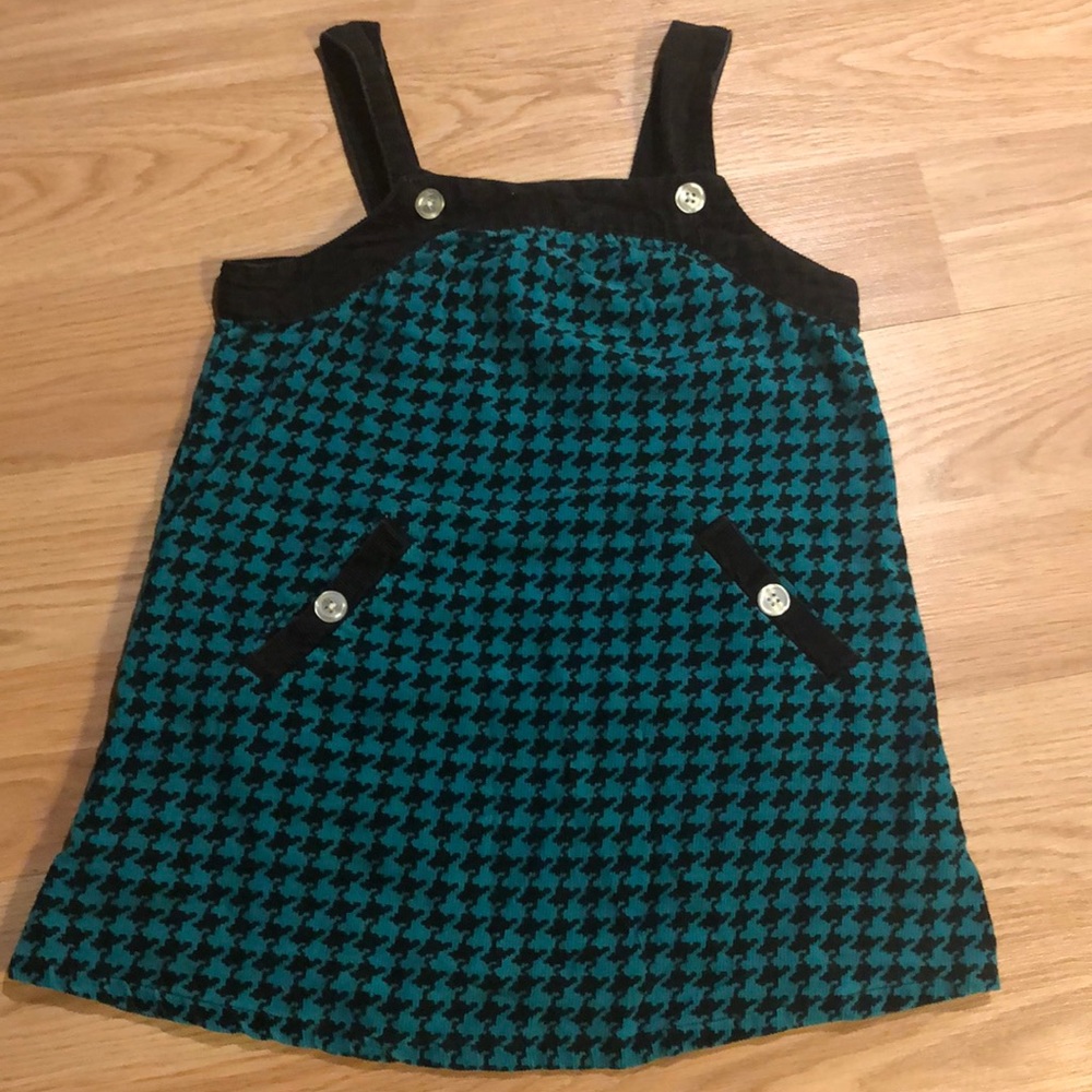 Adorable corduroy jumper with pockets